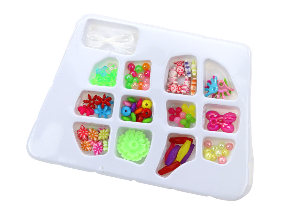 Creative Set Of Beads For Making Colorful Jewelry