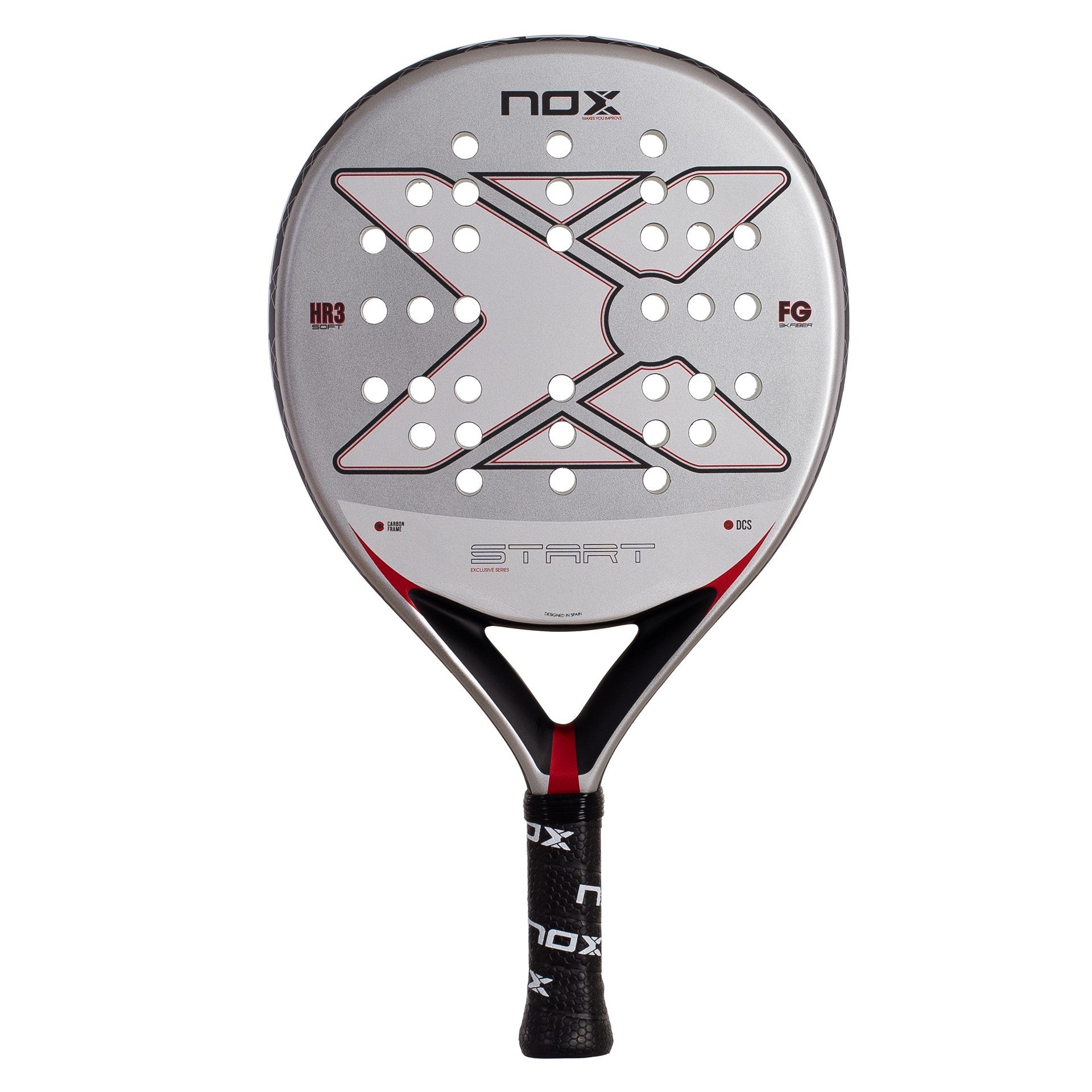 Nox Start Grey Ex Js Padel Racket