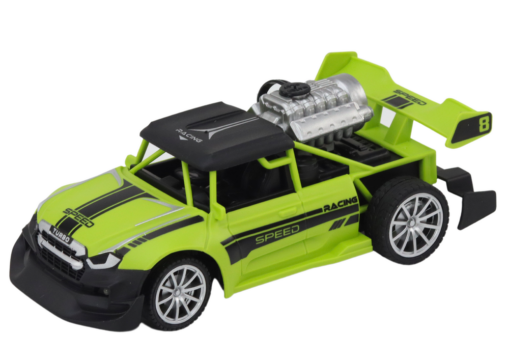 Rc Sentence Car 1:20 Smoke Effect Lights Green