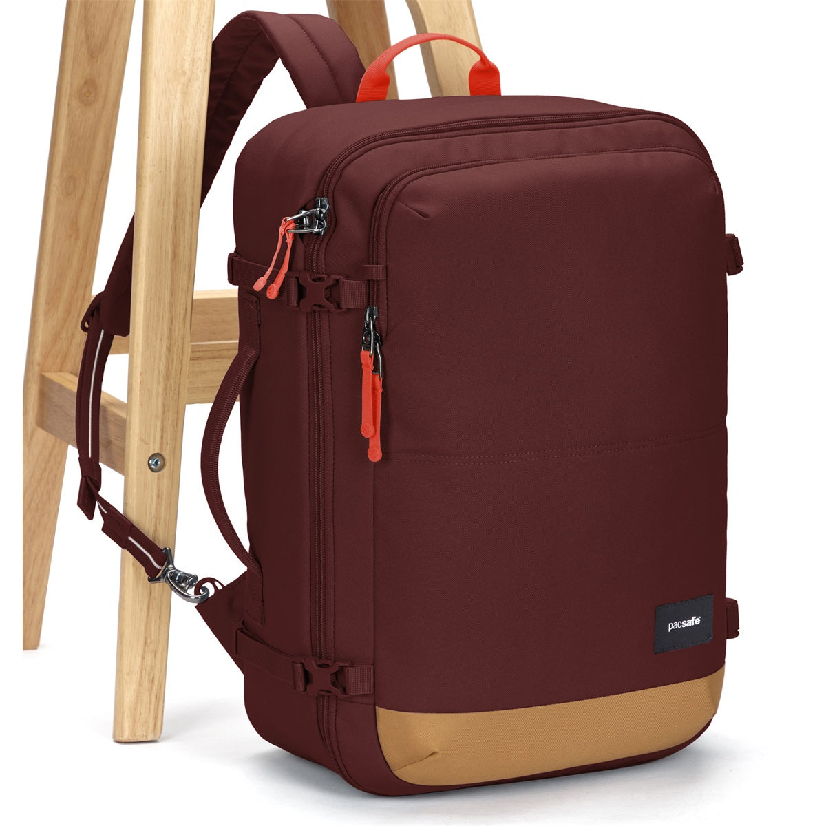 Pacsafe Go Carry-on Backpack 34 L Garnet Red