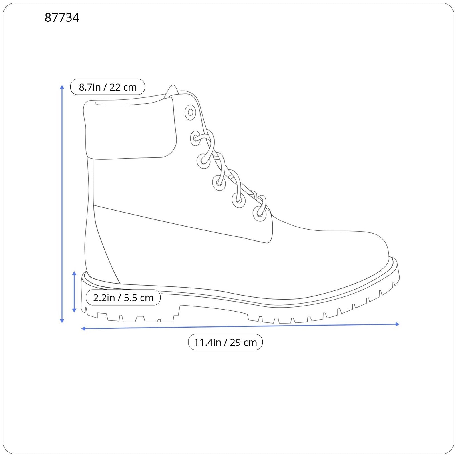 Boots Vegan Abraded Leather