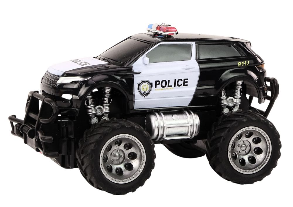 Rc terénní policejní auto 1:24 na dálkové ovládání