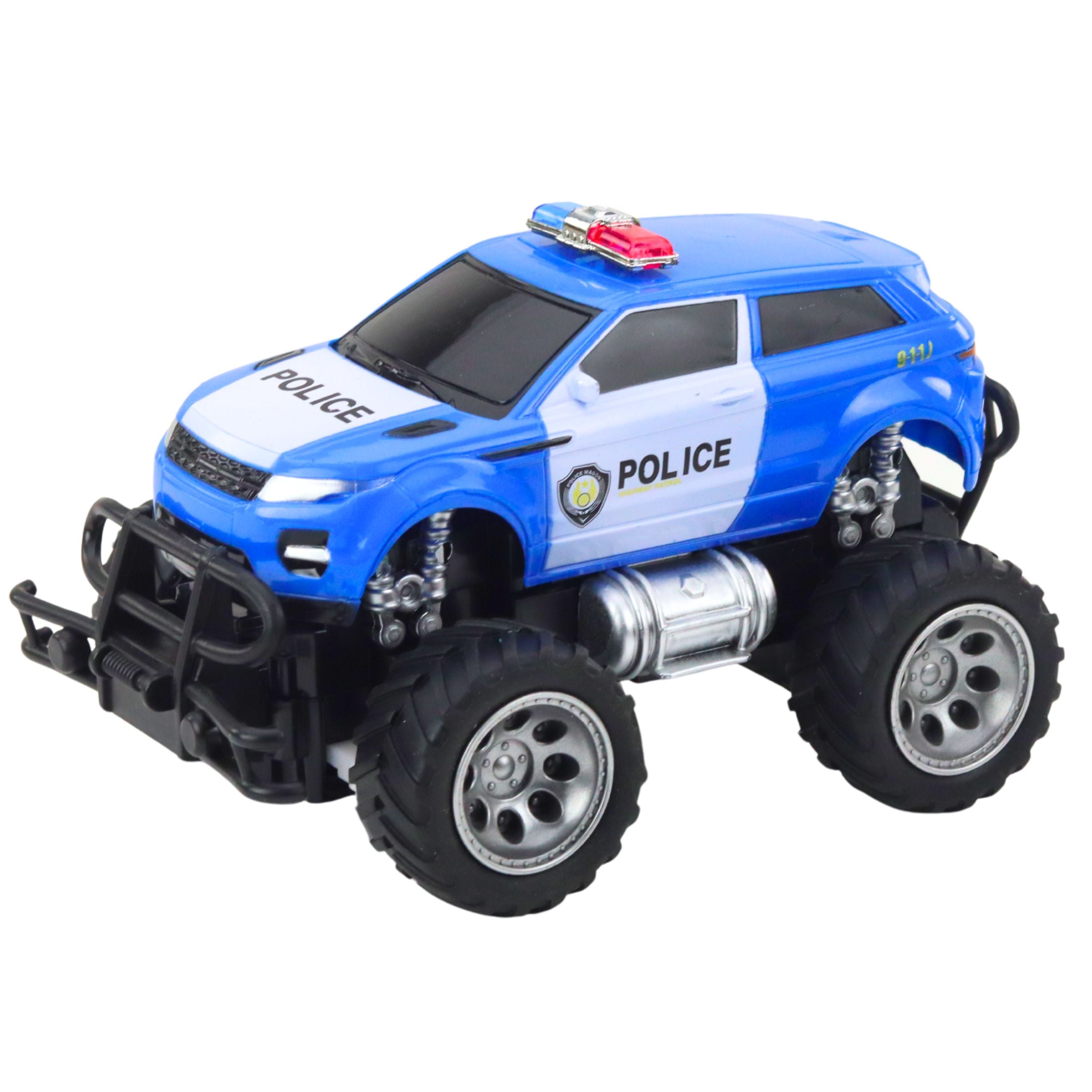 Rc Off-road Police Car 1:24 Remote Controlled