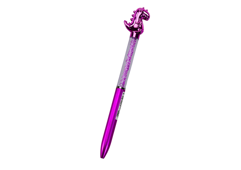 Dinosaur Ballpoint Pen Diamonds Blue Refill 0.7mm Mix
