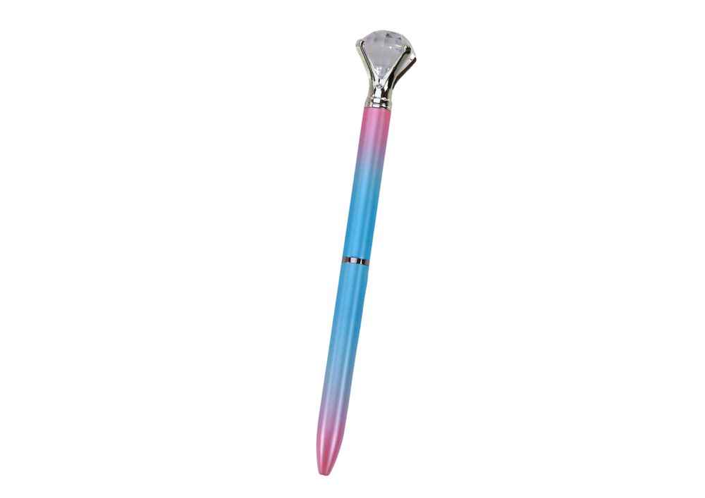 Diamond Ballpoint Pen Colorful Blue Refill 0.7mm Mix