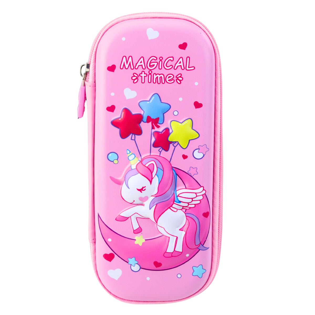 Unicorn Pencil Case 3d Foldable Purple 23x10x5 Cm