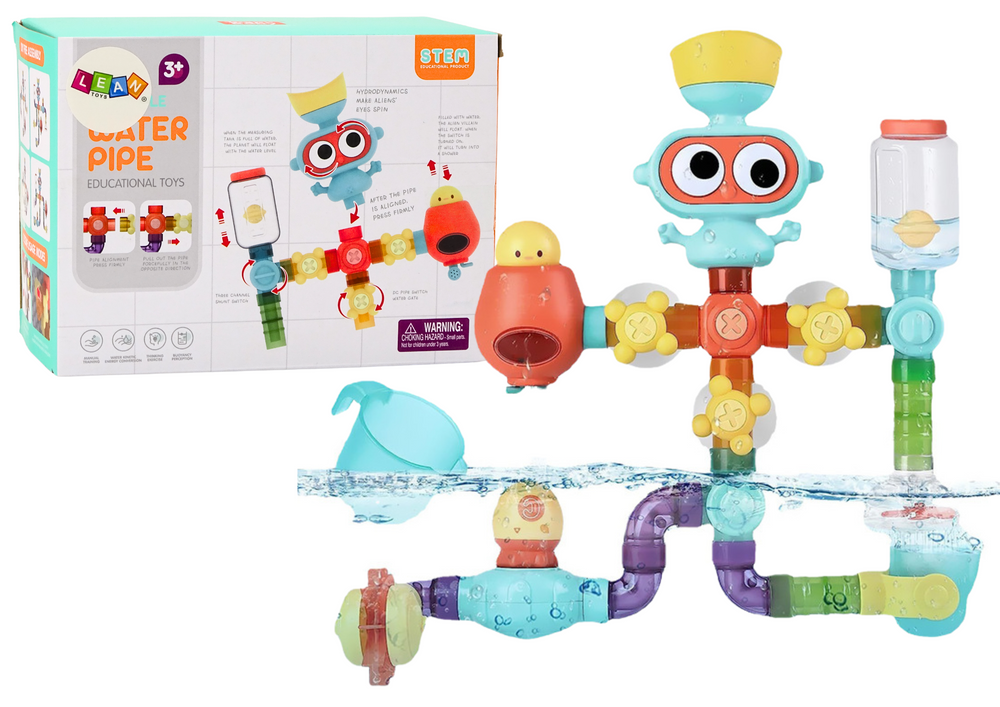 Interactive Educational Water Toy For Bathing Planet Man