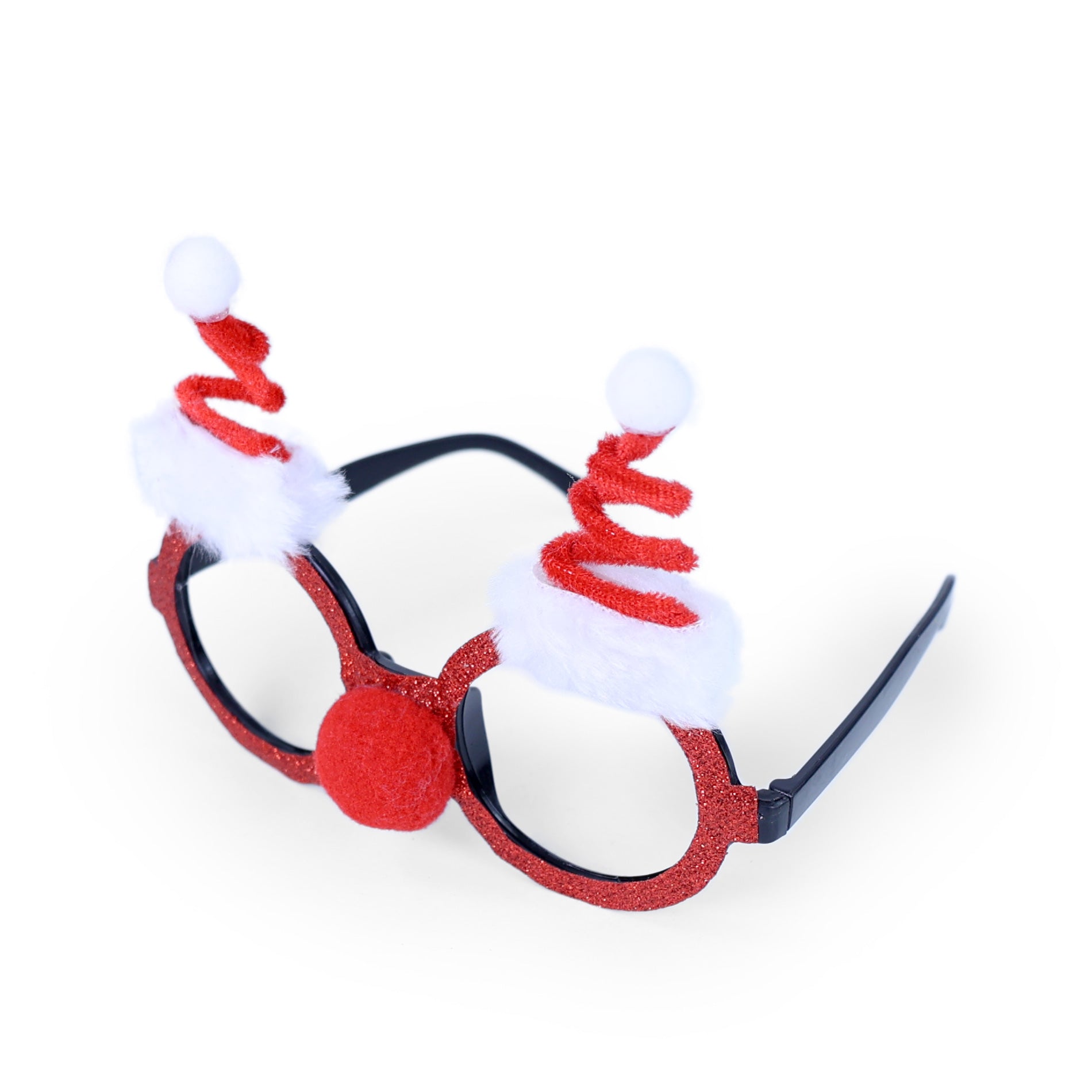 Weihnachtsbrille mit Weihnachtsmann für Erwachsene