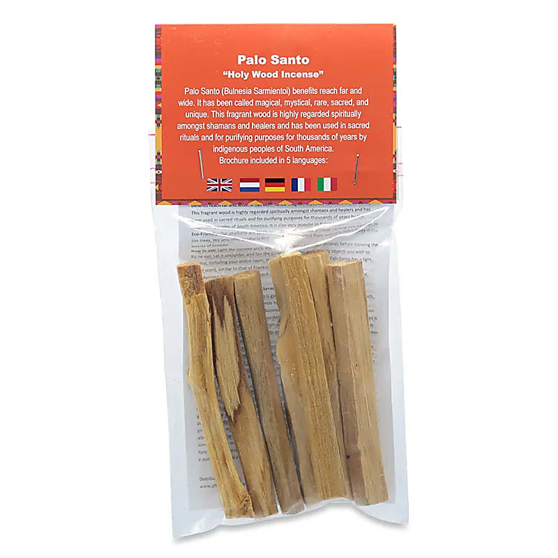Palo Santo Sacred Wood Sticks --set med 3 st - 40 G
