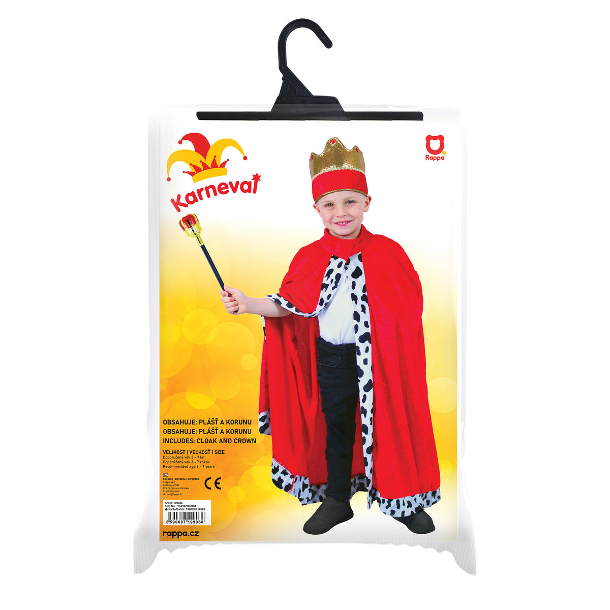 Kinderkostüm - Königlicher Umhang
