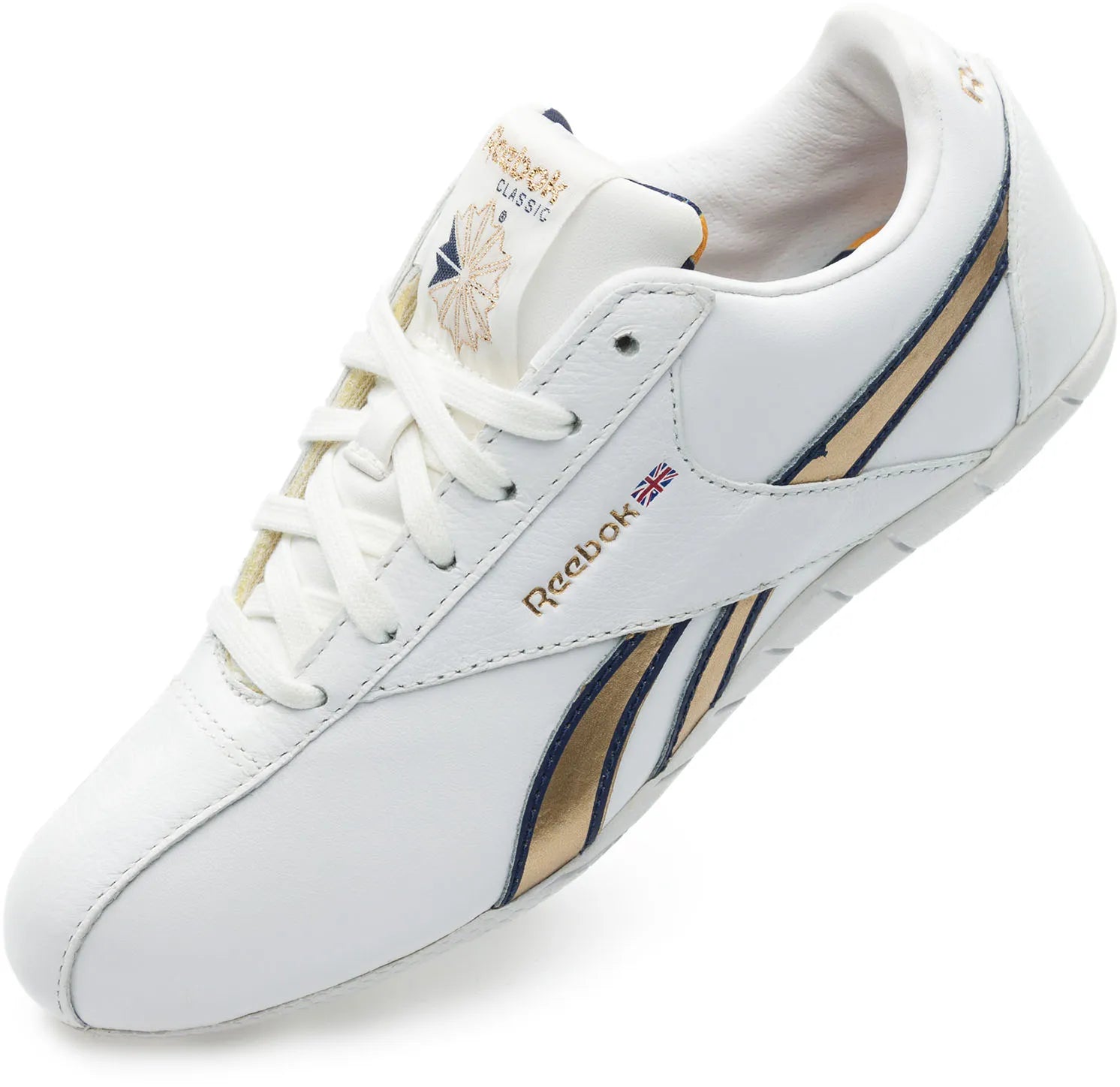 Bróga spóirt reebok world sprint white 32