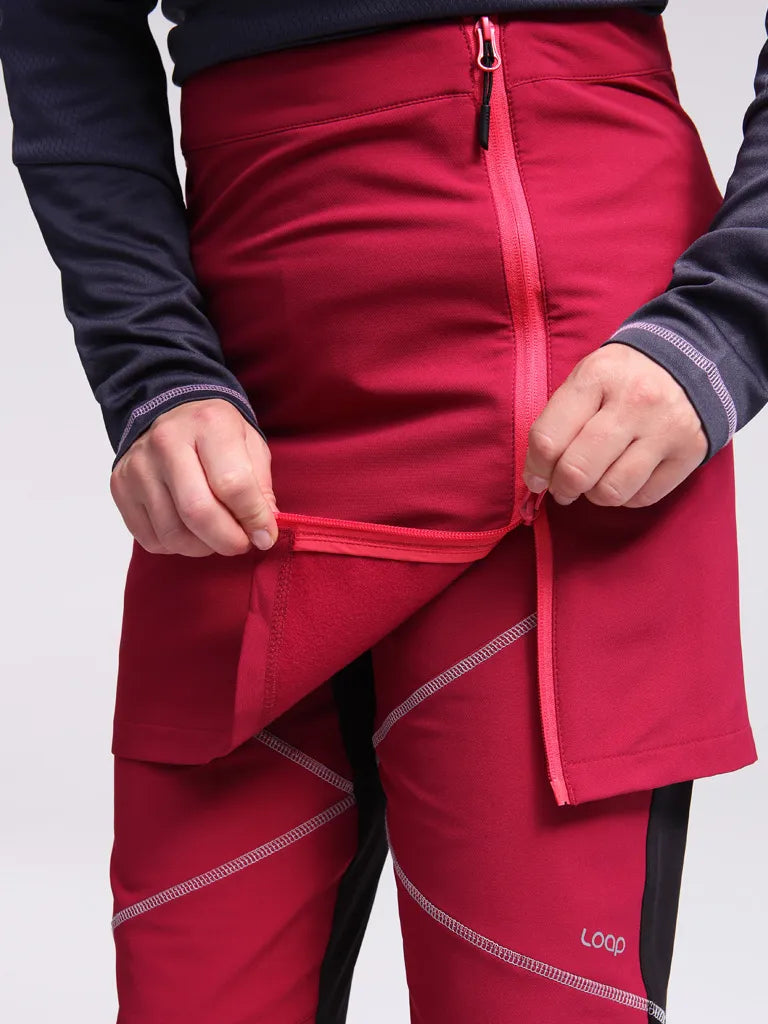 Dámská zateplená sukně Loap Urkiss Pink