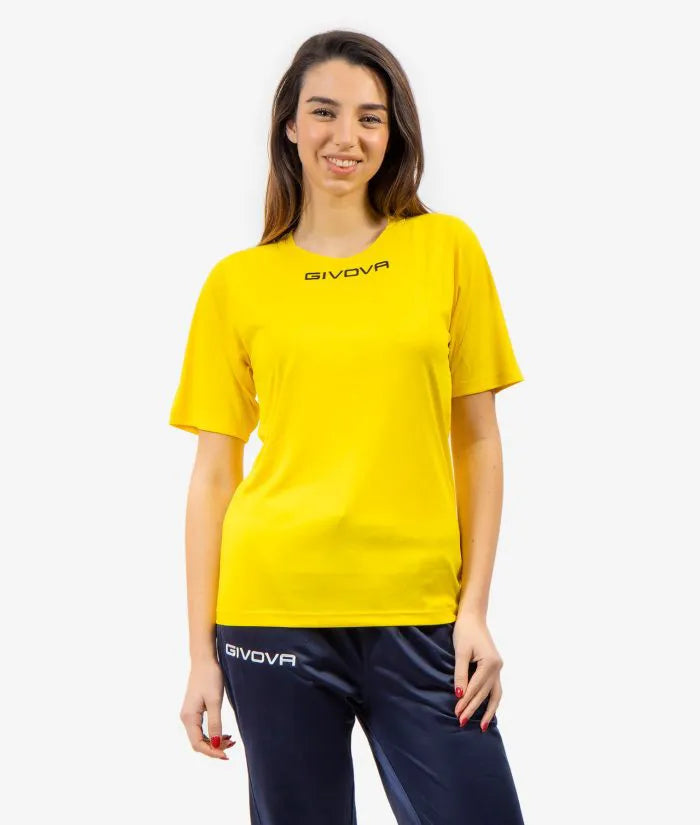Tricou sport Givova Capo Galben