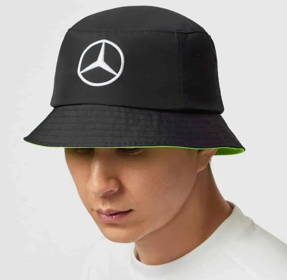 Mercedes Unisex Mapf1 Rp Team Bucket Hat Black