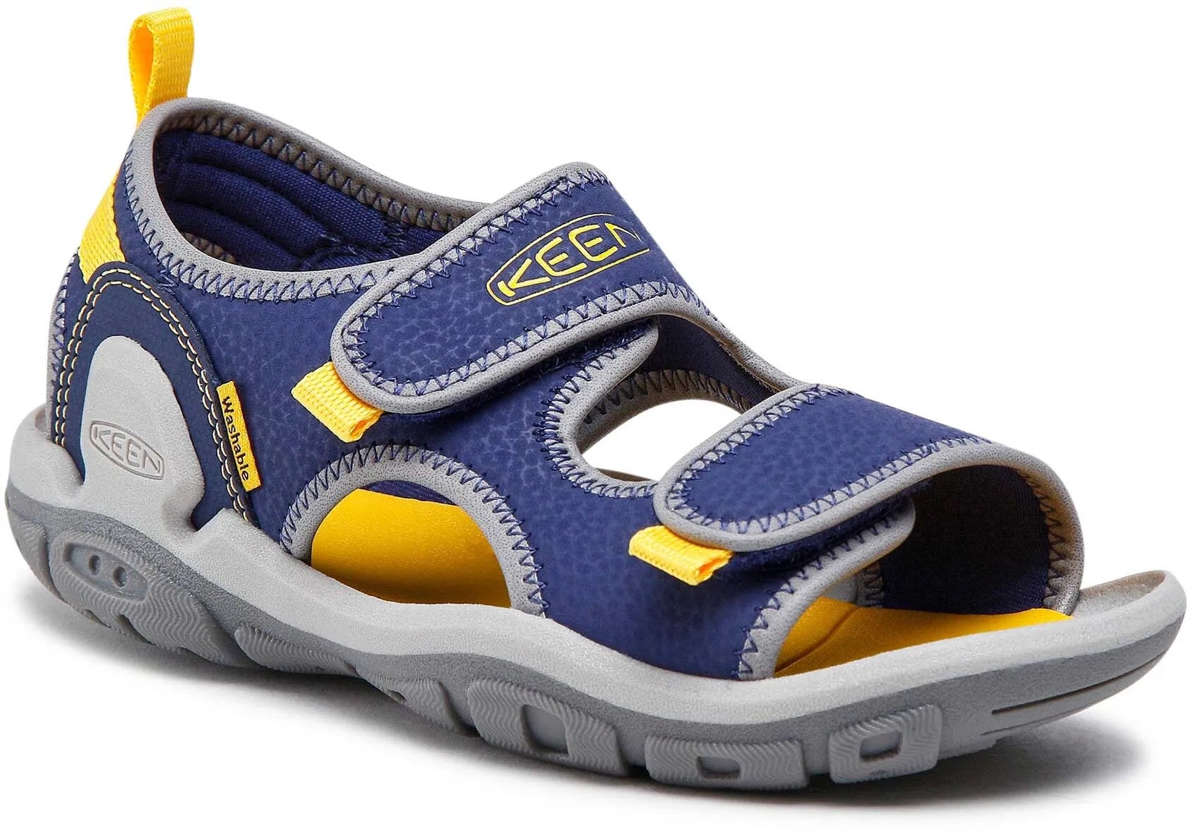 Keen Jr Knotch Creek Ot Blue Depts-žluté Junior Boty Modré