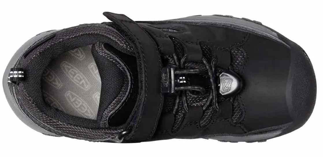 Keen Jr Targhee Low Wp Sort/stål Grå Sort