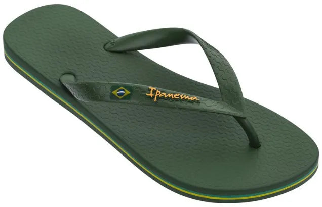 Ipanema grøn flip flops til mænd