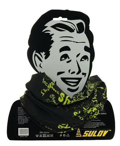 Sports Scarf With Fleece Sulov Green