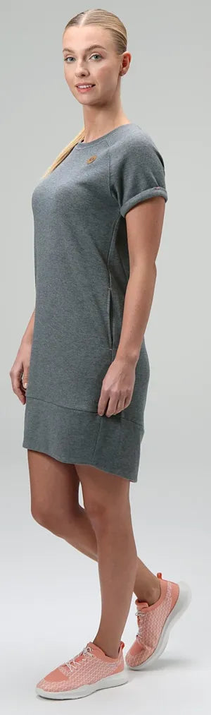 Damenkleid Loap Eczana Blu Grau