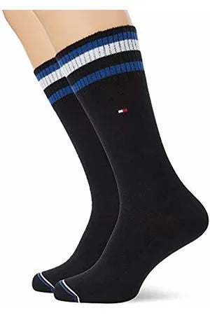 Calcetines de hombre tommy hilfiger pete negro 43-46