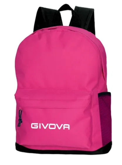 Backpack givova scuola fuxia bándearg