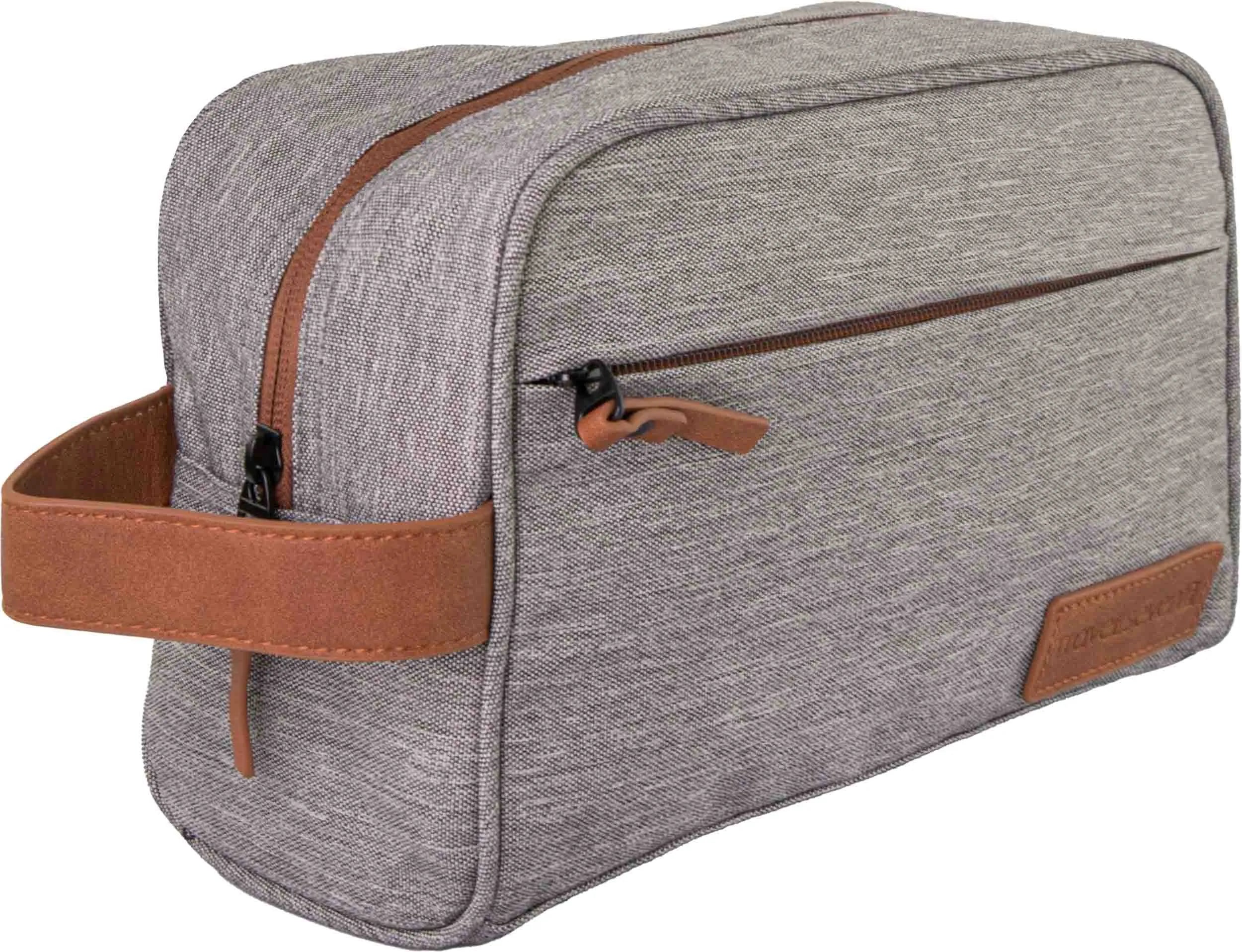 Toaletní taška Travison světle šedá šedá