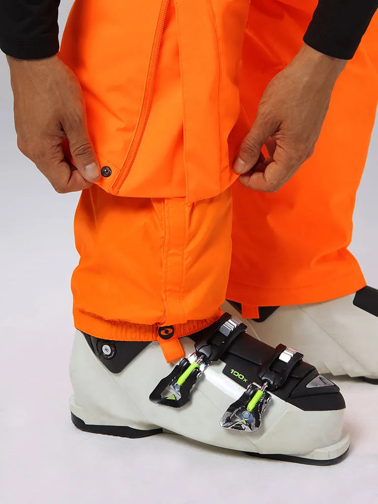 Calça de esqui masculina loap lawed laranja laranja l