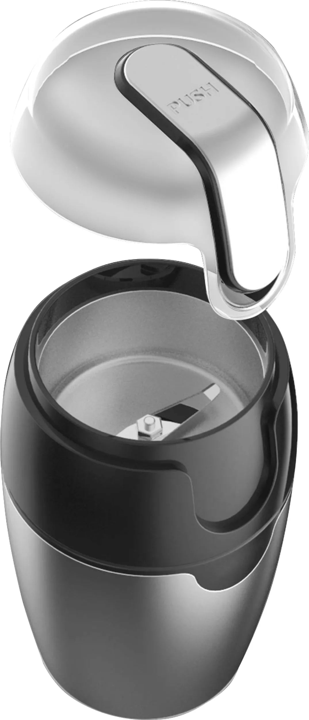 Líne ríchíosa grinder caife leictreacha 200w airgid