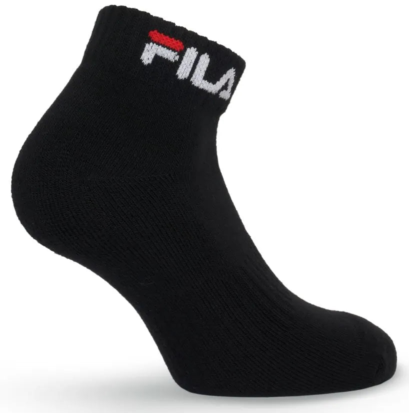 Fila Sokker 2-pak Top Kvalitet Sort 35-38