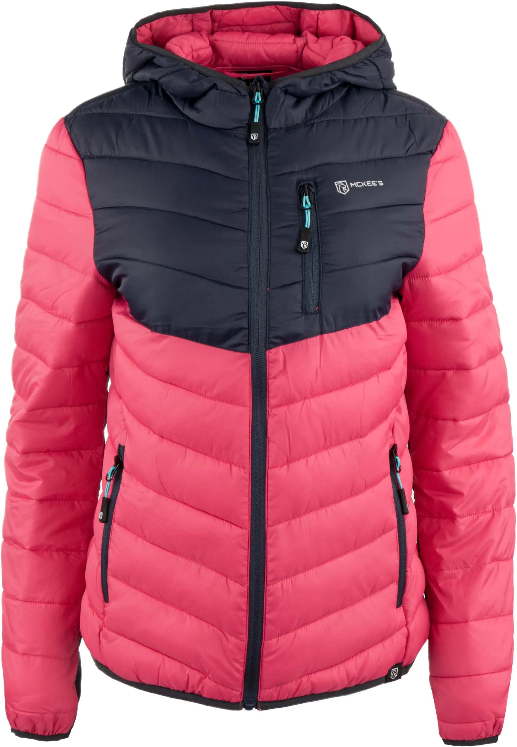 Chaqueta De Invierno Mujer Mckees Birch Azul-fucsia Rosa