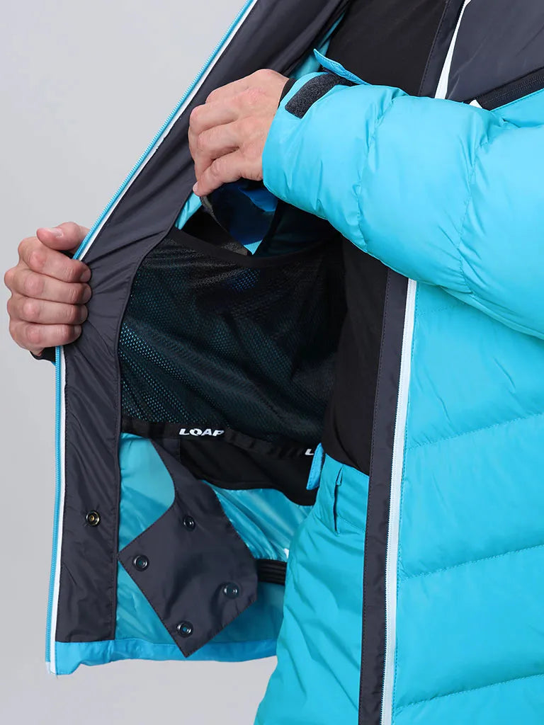 Herren-Skijacke Loap Oridior Blau
