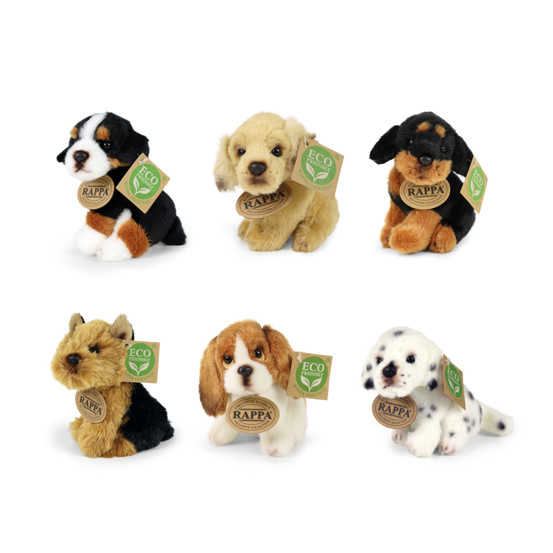 Taispeánann Madraí Agus Cait Plush Éicea-chairdiúil