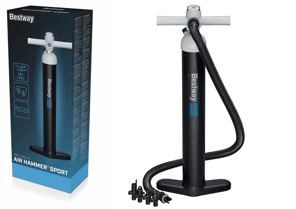High Pressure Hand Pump With Manometer Bestway 62227
