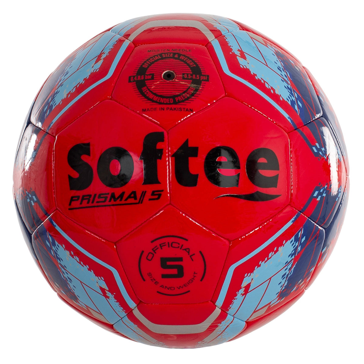 Ballon de football Softee Prisma taille 5 Rojo FÚTBOL 11