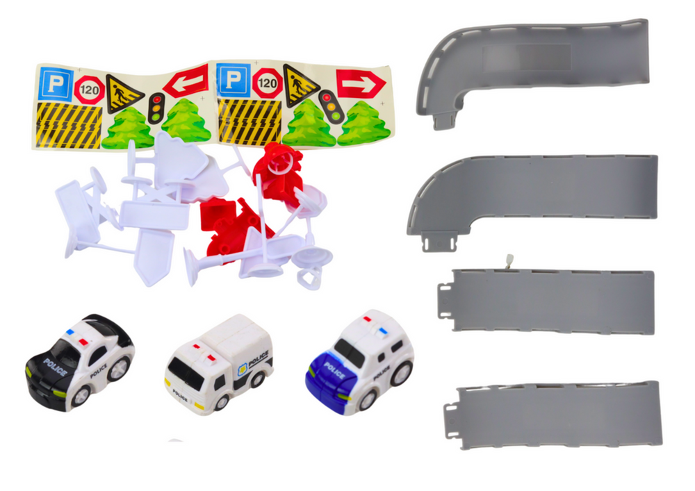 Interactive Plane To Disassemble Police Station 2in1 Diy