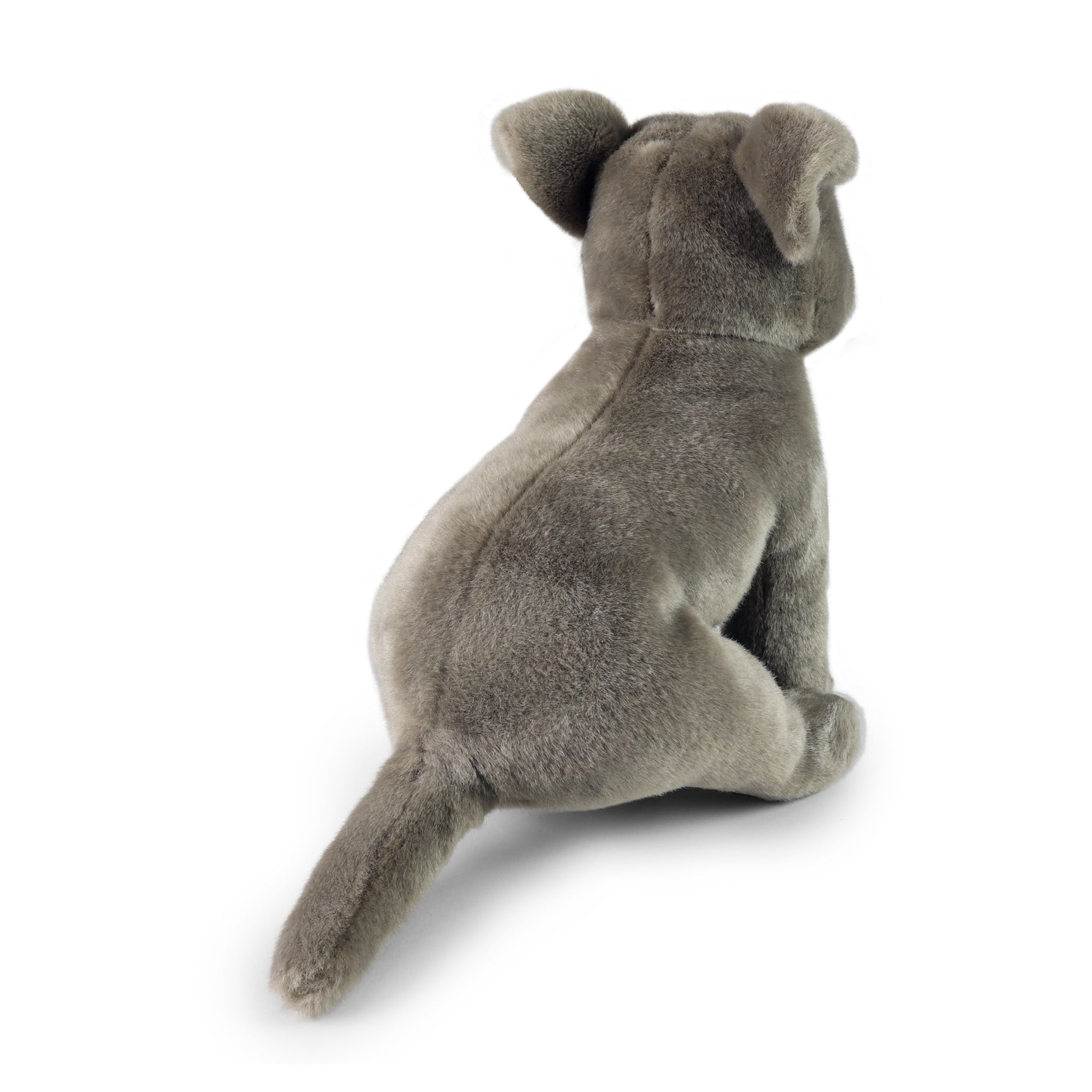 Plüss Staffordshire Bull Terrier szürke 30 cm Eco-f.