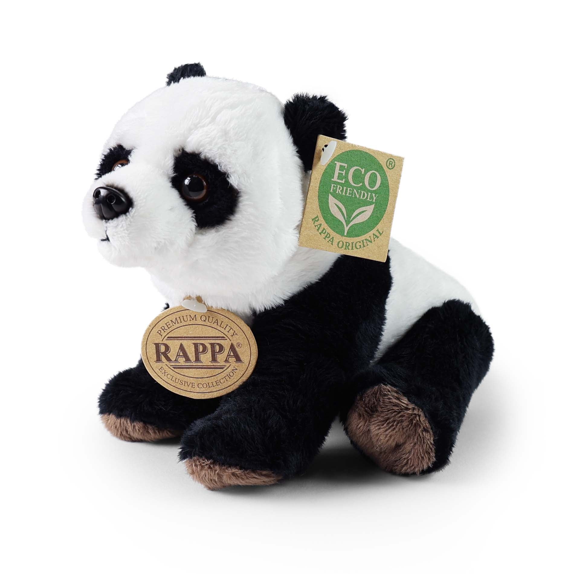 Plysch Panda 18 Cm Miljövänlig