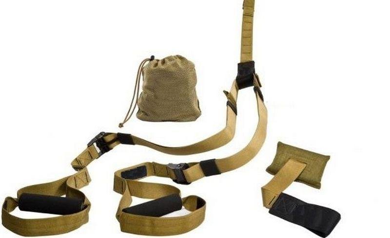 Multifunctional Strength Hanging Gym Trainer 2 Khaki
