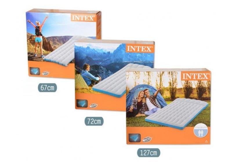 Aufblasbare Matratze Intex 67997 Camping Lux 184x67x17 cm