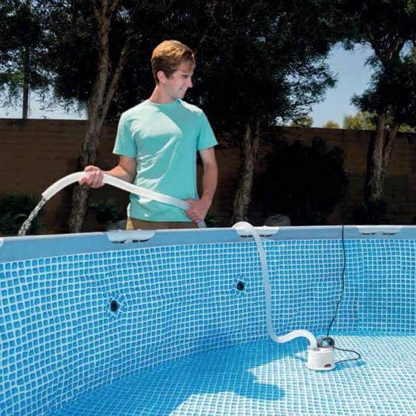 Intex 28606 Deluxe Vacuum Pool afløbspumpe