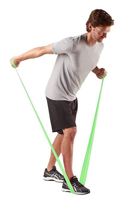 Weerstandstraining / Aërobe elastiekjes Sedco Set 3 stuks - 120x15 Cm