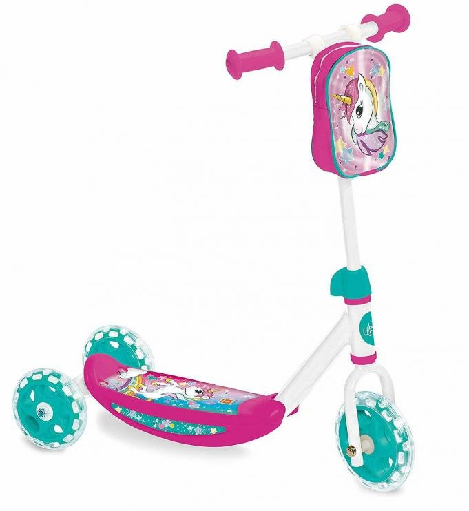 Scooter - Tricycle Mondo Unicorn Pink