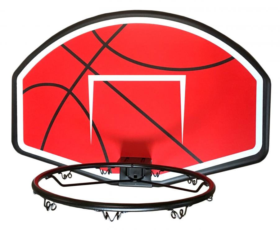 Basketbalový panel Sedco + síť 80*58cm
