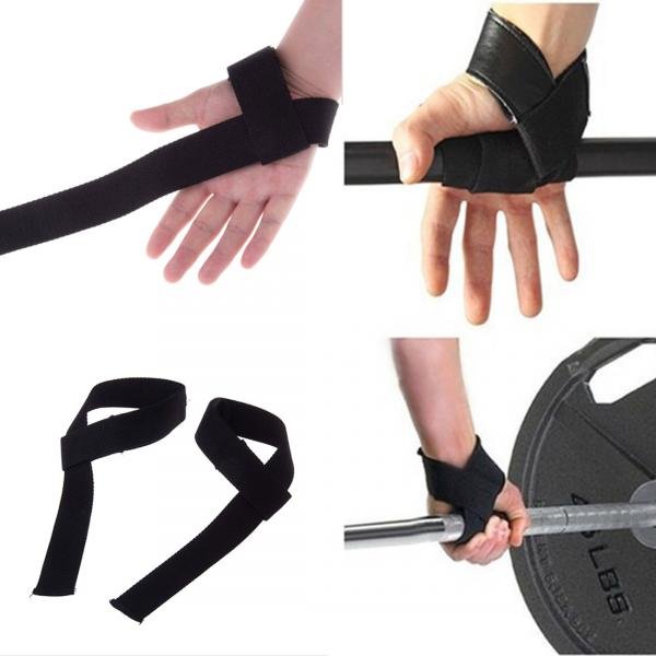 Læder Resistance Bands P2i Buffalo - Pull-ups sorte