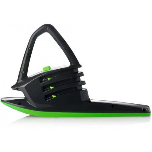 Skidrifter Monster Plastkon Styrbar Bobslæde Hvid/pink