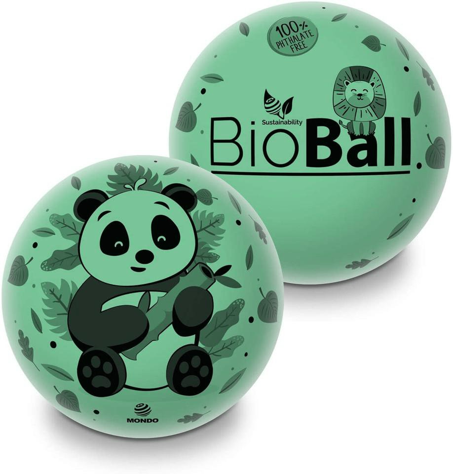 Mondo Bioball Panda Palla per Bambini 230 Cm Verde