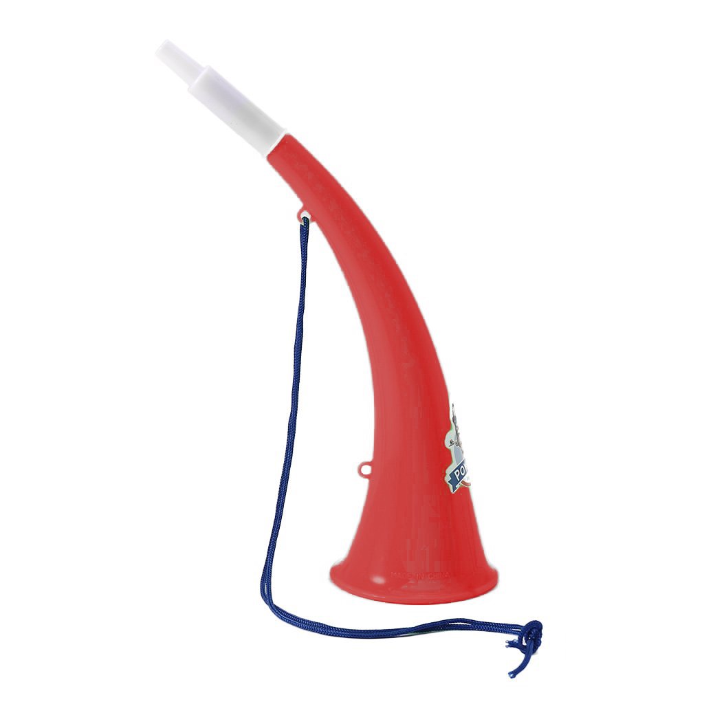 Corno per bambini Vuvuzela - Tromba incoraggiante potente rosso