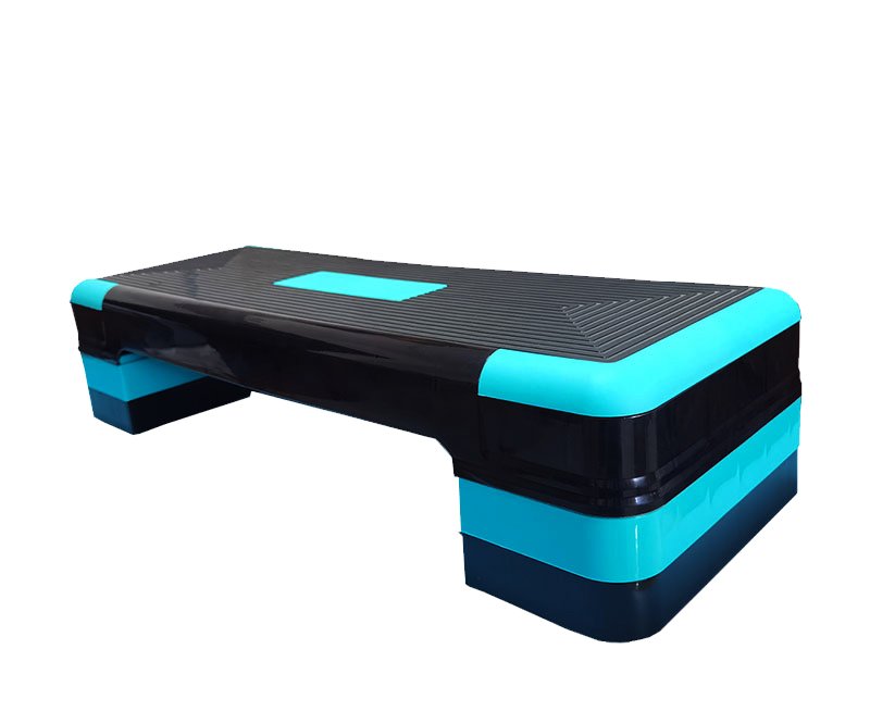 Sedco Aerobic Step Box 90x34x10-15-20 cm Schwarz/Blau