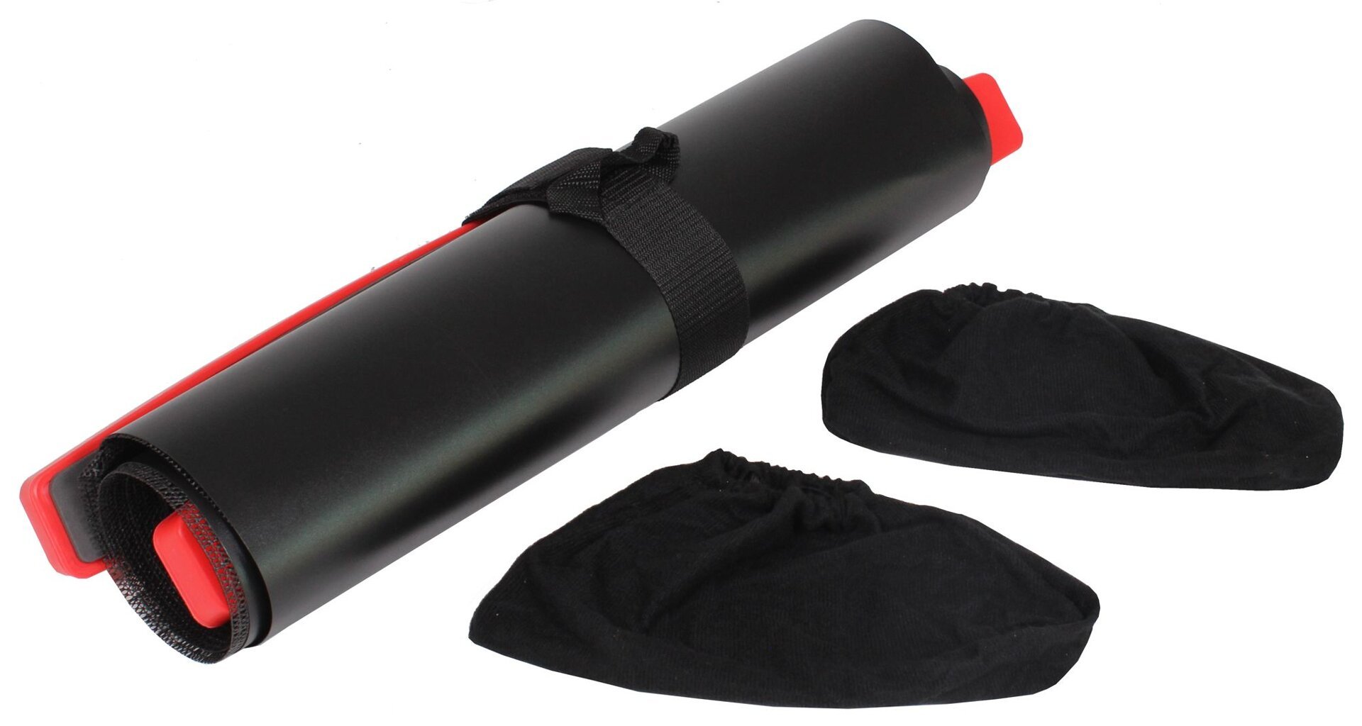 Tappetino Per Esercizi Slider Board Sedco 200x50 Cm Rosso/Nero