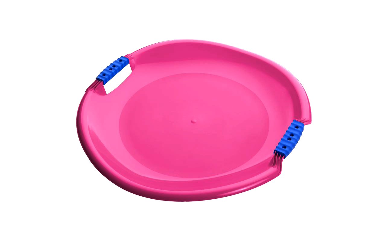 Plaque de luge Tornado Super Plastkon 56 Cm rose